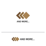 baku_modokiさんの資産づくり提案業務「AND MORE...」のロゴへの提案