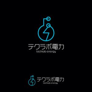 ティーケーエヌ (-TKN-)さんの新電力ブランド「テクラボ電力」のロゴへの提案