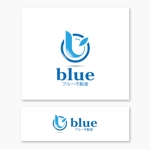 design vero (VERO)さんの不動産の売買・仲介・賃貸  株式会社ブルー不動産のロゴへの提案