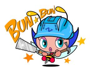 norumixさんのミツバチ（女の子）のキャラクターロゴへの提案