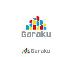 Chapati (tyapa)さんのヘッダー・バナーが簡単に作れるデザイン制作ツール「Garaku(画楽)」のロゴ作成への提案