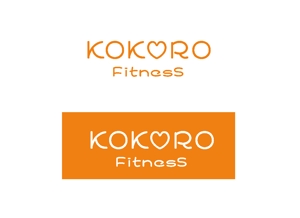 tukasagumiさんの新サービス「KOKORO FITNESS」のロゴへの提案