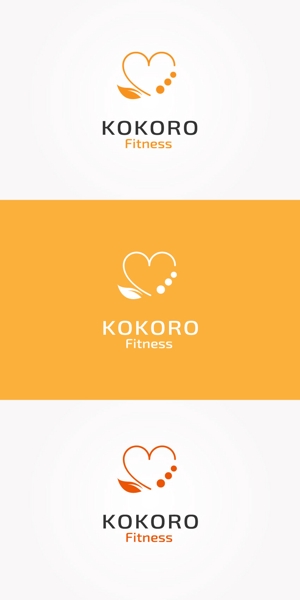 red3841 (red3841)さんの新サービス「KOKORO FITNESS」のロゴへの提案