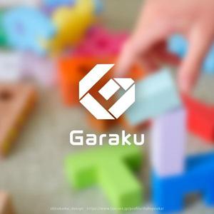 shirokuma_design (itohsyoukai)さんのヘッダー・バナーが簡単に作れるデザイン制作ツール「Garaku(画楽)」のロゴ作成への提案