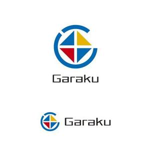 Q (qtoon)さんのヘッダー・バナーが簡単に作れるデザイン制作ツール「Garaku(画楽)」のロゴ作成への提案