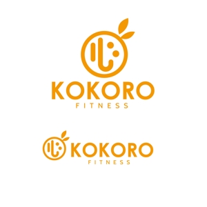 Hagemin (24tara)さんの新サービス「KOKORO FITNESS」のロゴへの提案