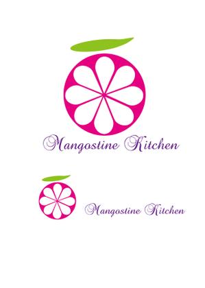トランスレーター・ロゴデザイナーMASA (Masachan)さんのタイ料理教室　Mangosteen kitchen のロゴへの提案