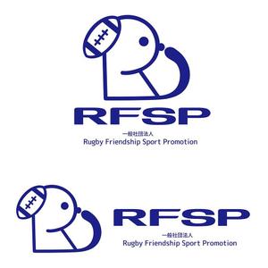 田中　威 (dd51)さんのラグビーや基礎体力アップトレーニングを子供達へ提供する(一社)Rugby Friendship Sport Promotionのロゴ への提案