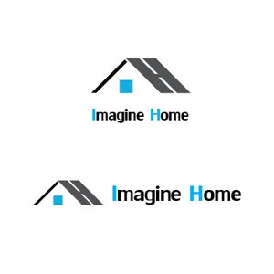 OWクリエーション (syo_shi_ou)さんの住宅建築会社「イマジンホーム」のロゴへの提案