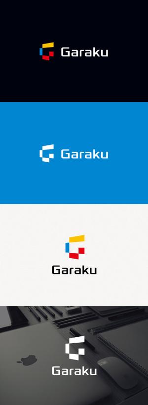 tanaka10 (tanaka10)さんのヘッダー・バナーが簡単に作れるデザイン制作ツール「Garaku(画楽)」のロゴ作成への提案