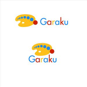 taguriano (YTOKU)さんのヘッダー・バナーが簡単に作れるデザイン制作ツール「Garaku(画楽)」のロゴ作成への提案