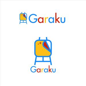 taguriano (YTOKU)さんのヘッダー・バナーが簡単に作れるデザイン制作ツール「Garaku(画楽)」のロゴ作成への提案