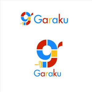 taguriano (YTOKU)さんのヘッダー・バナーが簡単に作れるデザイン制作ツール「Garaku(画楽)」のロゴ作成への提案