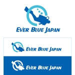 k_press ()さんのNPO法人『エバーブルージャパン』のロゴへの提案