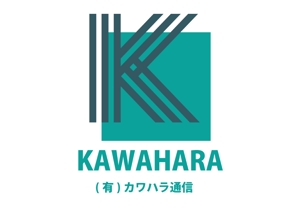 takezawatsuyoshi (takezawatsuyoshi)さんの電気通信工事　「有限会社カワハラ通信」の　ロゴへの提案
