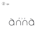いとデザイン / ajico (ajico)さんのおしゃれな20代～30代女性向けのウェブサイトのロゴデザインへの提案