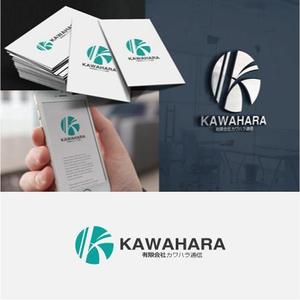 drkigawa (drkigawa)さんの電気通信工事　「有限会社カワハラ通信」の　ロゴへの提案