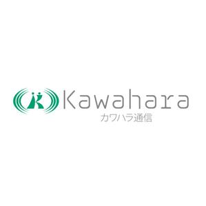 taguriano (YTOKU)さんの電気通信工事　「有限会社カワハラ通信」の　ロゴへの提案