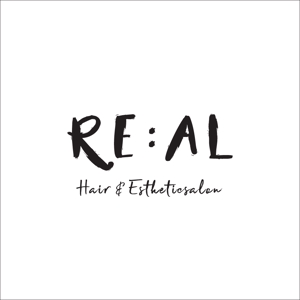 queuecat (queuecat)さんの美容室とエステの複合サロン「hair&esthetic salon RE:AL」(リアル)のロゴへの提案