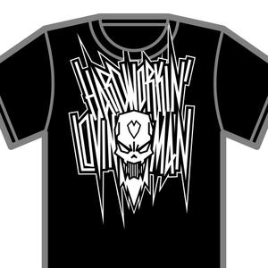 hamada2029 (hamada2029)さんのえげつないドクロのイラストが入ったバンドTシャツを作りたい！への提案