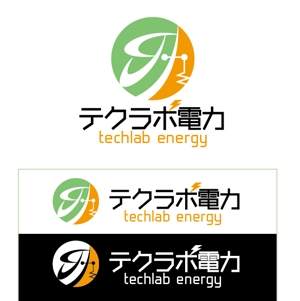 k_press ()さんの新電力ブランド「テクラボ電力」のロゴへの提案