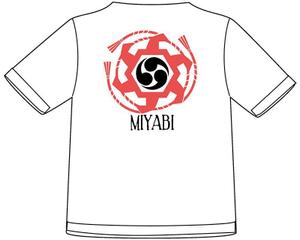 Miwa (Miwa)さんの夏祭りの女子太鼓チームのTシャツデザインへの提案