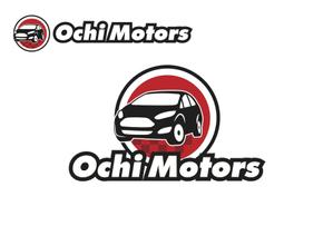 なべちゃん (YoshiakiWatanabe)さんの車の好きな車屋さん！「Ｏｃｈｉ　Ｍｏｔｏｒｓ」のワクワクするロゴやデザインの作成お願いします！！への提案