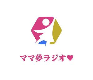 ぽんぽん (haruka0115322)さんのママの夢を応援するラジオ番組『ママ夢ラジオ♡』のロゴへの提案