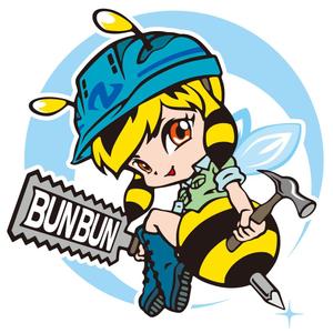 kosei (kosei)さんのミツバチ（女の子）のキャラクターロゴへの提案