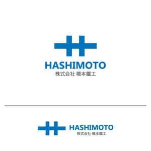 baku_modokiさんの建築会社「株式会社 橋本鐵工」のロゴへの提案