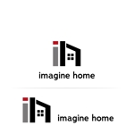 株式会社ガラパゴス (glpgs-lance)さんの住宅建築会社「イマジンホーム」のロゴへの提案