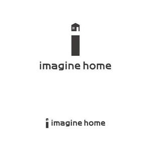 仲藤猛 (dot-impact)さんの住宅建築会社「イマジンホーム」のロゴへの提案