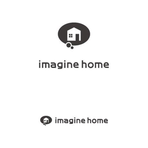 仲藤猛 (dot-impact)さんの住宅建築会社「イマジンホーム」のロゴへの提案