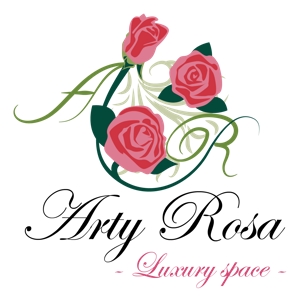 結び開き (kobayasiteruhisa)さんのカフェ＆バー「Arty Rosa」のロゴへの提案