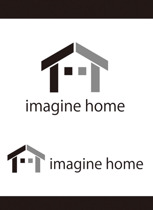 田中　威 (dd51)さんの住宅建築会社「イマジンホーム」のロゴへの提案