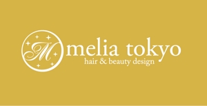 さんの「melia tokyo」のロゴ作成への提案