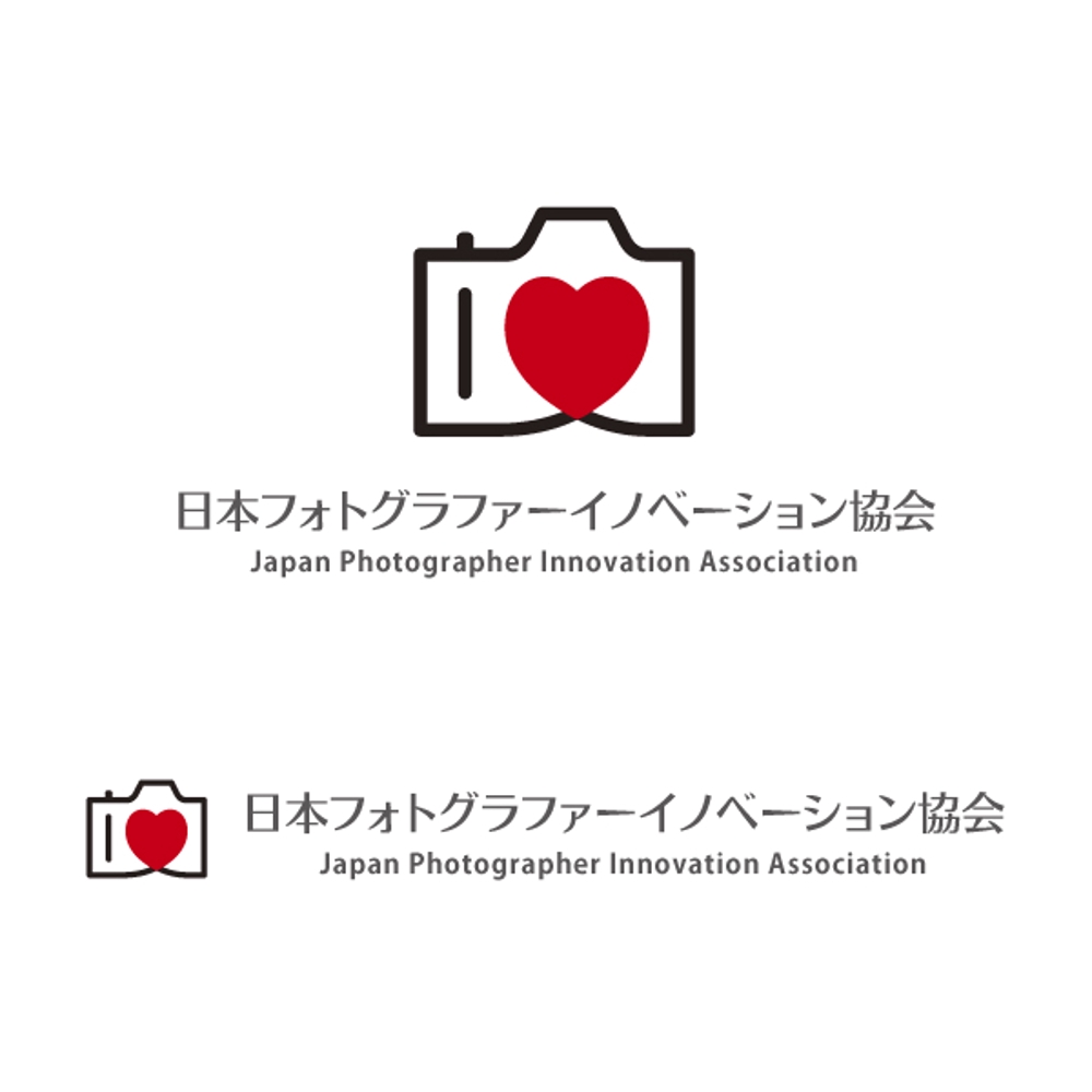 一眼カメラの楽しさを伝えていく日本フォトグラファーイノベーション協会のロゴ