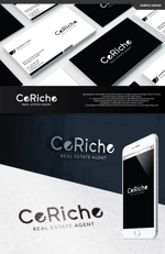 take5-design (take5-design)さんの不動産会社「CeRiche」のロゴ への提案