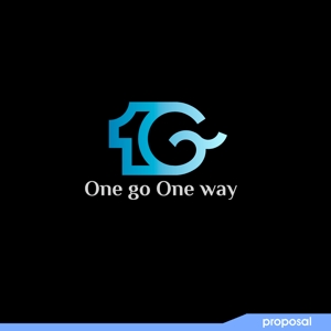 ark-media (ark-media)さんの新規設立コンサルティング会社ホームページ「株式会社One go One way」のロゴへの提案