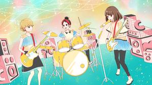 甘野こまめ (567mame)さんのガールズバンドのイラスト１枚（ボカロ曲MV用）への提案