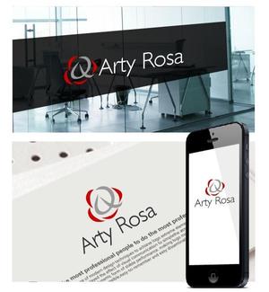 hope2017 (hope2017)さんのカフェ＆バー「Arty Rosa」のロゴへの提案