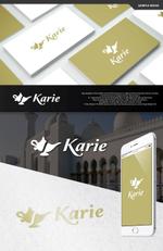 take5-design (take5-design)さんのネットショッピング「karie」のロゴへの提案