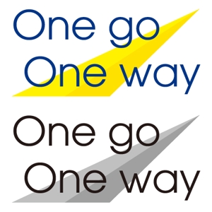 wtr (wtr61design)さんの新規設立コンサルティング会社ホームページ「株式会社One go One way」のロゴへの提案