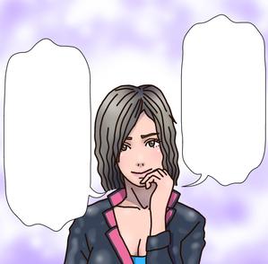 鈴丸 (suzumarushouten)さんの女性イラストの作成（ブログ挿絵用）への提案