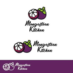 sin_cwork (sin_cwork)さんのタイ料理教室　Mangosteen kitchen のロゴへの提案