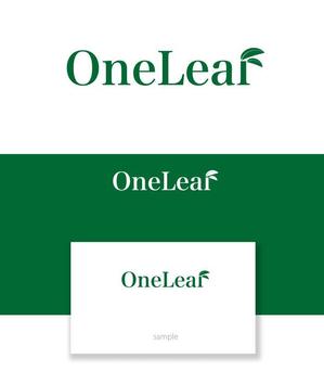 serve2000 (serve2000)さんの造園業　OneLeaf　ロゴマークへの提案