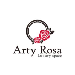 Ochan (Ochan)さんのカフェ＆バー「Arty Rosa」のロゴへの提案