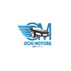 Anne_co. (anne_co)さんの車の好きな車屋さん！「Ｏｃｈｉ　Ｍｏｔｏｒｓ」のワクワクするロゴやデザインの作成お願いします！！への提案