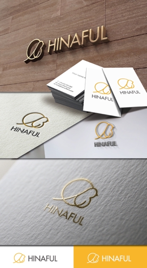 late_design ()さんのHINAFUL株式会社のロゴへの提案
