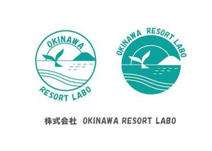 nora-mie ()さんのリゾート地プロデュース会社「株式会社OKINAWA RESORT LAB」のロゴへの提案